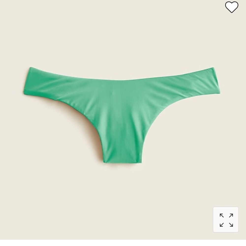 Curved-waist cheeky bikini bottom - J. Crew